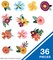 Carson Dellosa Grow Together 36-Piece Flowers Bulletin Board Cutouts, Colorful Flower Cutouts for Bulletin Boards, Spring Classroom D&#xE9;cor, Bright Flower Cutouts